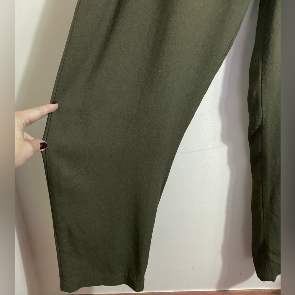 Vtg Old Money Jumpsuit Tie Back Waist M - Picture 11 of 16